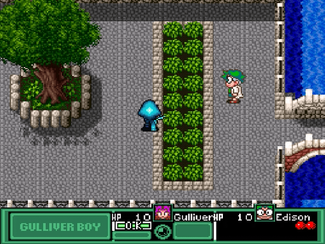 Kuusou Kagaku Sekai Gulliver Boy screenshot 3 for Super Famicom